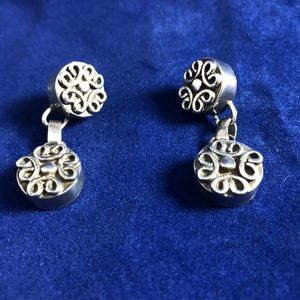 Vintage Sterling Silver Drop earrings